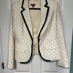 Polkadot blazer